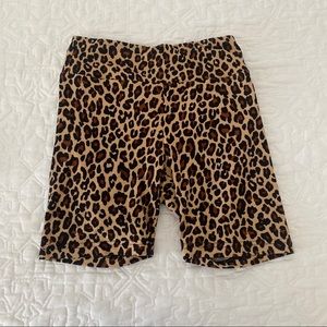BIKER SHORTS (CHEETAH PRINT)